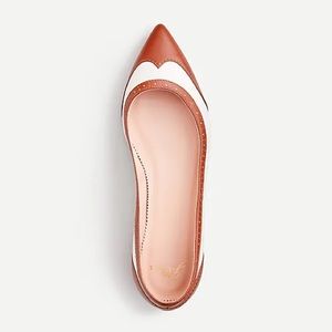 J. Crew Spectator Point Flat size 9.5 NEVER WORN